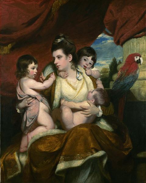 Sir Joshua Reynolds Portrait of Lady Cockburn and her three oldest sons Germany oil painting art